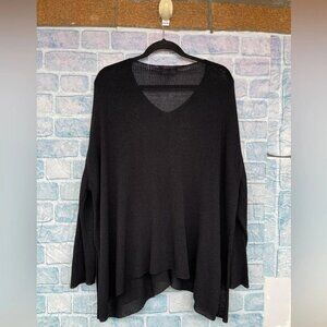 PÔLES MAISON MONTAGUTOVERSIZED KNIT SWEATER LARGE